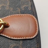 Celine Tabou Clutch with Strap Triomphe Coated Canvas — thumbnail 11