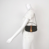 Celine Tabou Clutch with Strap Triomphe Coated Canvas — thumbnail 2