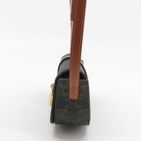 Celine Tabou Clutch with Strap Triomphe Coated Canvas — thumbnail 3