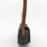 Celine Tabou Clutch with Strap Triomphe Coated Canvas — thumbnail 4