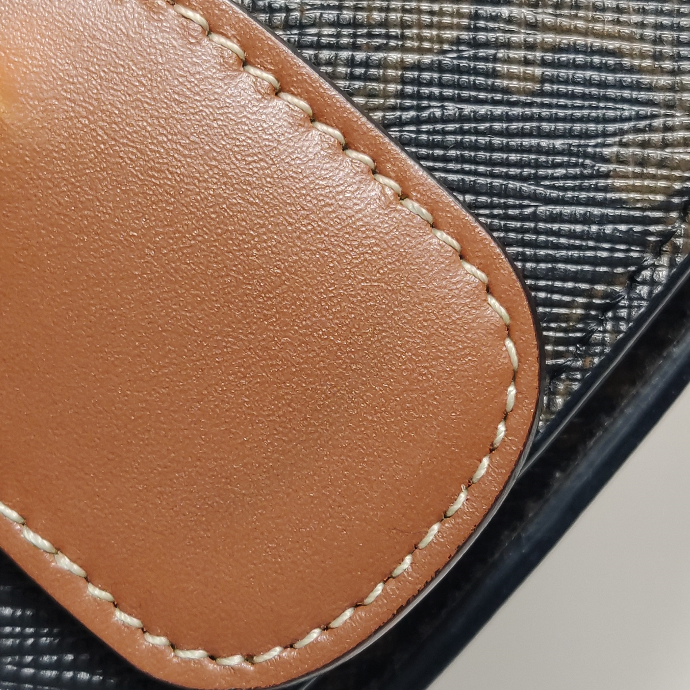 Celine Tabou Clutch with Strap Triomphe Coated Canvas — photo 8 of 13