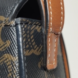 Celine Tabou Clutch with Strap Triomphe Coated Canvas — thumbnail 9