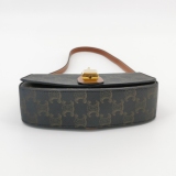 Celine Tabou Clutch with Strap Triomphe Coated Canvas — thumbnail 6