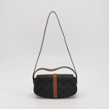 Celine Tabou Clutch with Strap Triomphe Coated Canvas — thumbnail 5