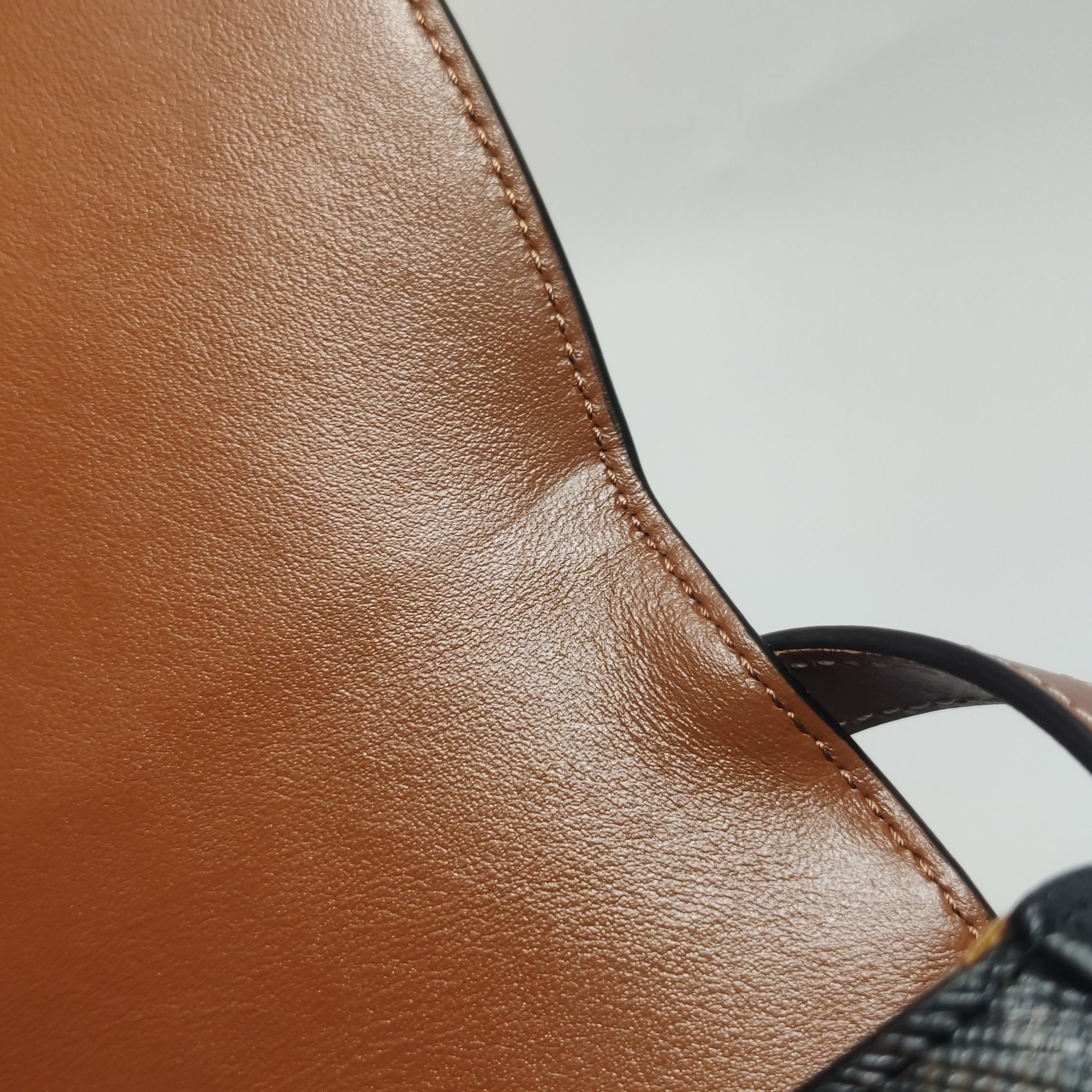 Celine Tabou Clutch with Strap Triomphe Coated Canvas — photo 15 of 16