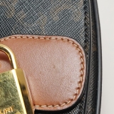Celine Tabou Clutch with Strap Triomphe Coated Canvas — thumbnail 10