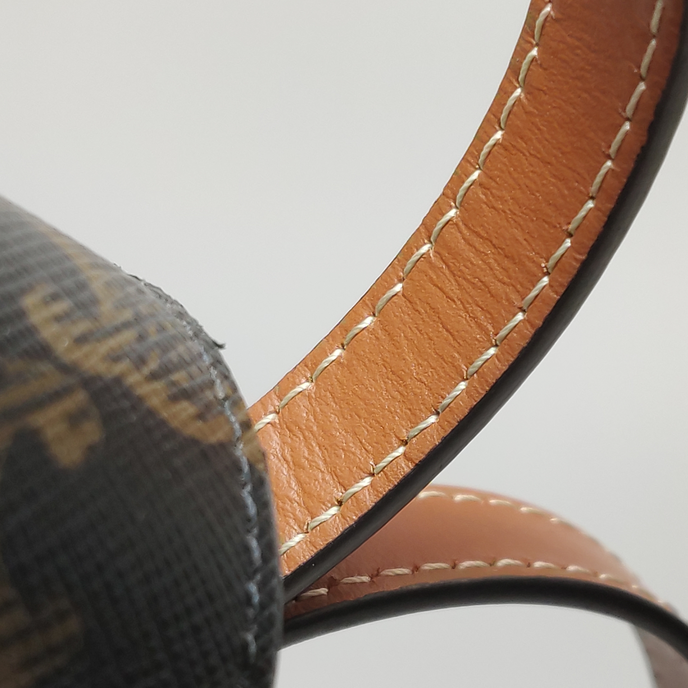 Celine Tabou Clutch with Strap Triomphe Coated Canvas — photo 7 of 13