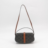 Celine Tabou Clutch with Strap Triomphe Coated Canvas — thumbnail 4
