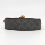 Celine Tabou Clutch with Strap Triomphe Coated Canvas — thumbnail 5