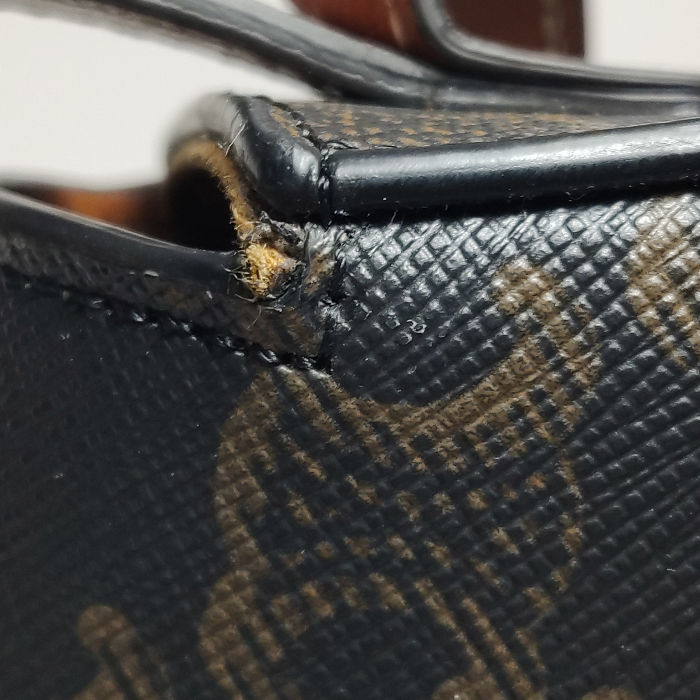Celine Tabou Clutch with Strap Triomphe Coated Canvas — photo 12 of 15