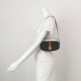 Celine Tabou Clutch with Strap Triomphe Coated Canvas — thumbnail 7