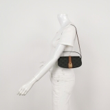 Celine Tabou Clutch with Strap Triomphe Coated Canvas — thumbnail 2