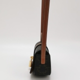 Celine Tabou Clutch with Strap Triomphe Coated Canvas — thumbnail 3