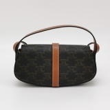Celine Tabou Clutch with Strap Triomphe Coated Canvas — thumbnail 5