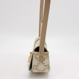 Celine Tabou Clutch with Strap Triomphe Coated Canvas — thumbnail 3