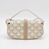 Celine Tabou Clutch with Strap Triomphe Coated Canvas — thumbnail 5