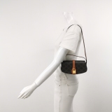 Celine Tabou Clutch with Strap Triomphe Coated Canvas — thumbnail 2