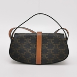 Celine Tabou Clutch with Strap Triomphe Coated Canvas — thumbnail 5