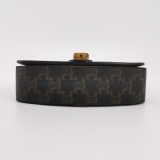 Celine Tabou Clutch with Strap Triomphe Coated Canvas — thumbnail 6