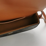 Celine Tabou Clutch with Strap Triomphe Coated Canvas — thumbnail 7