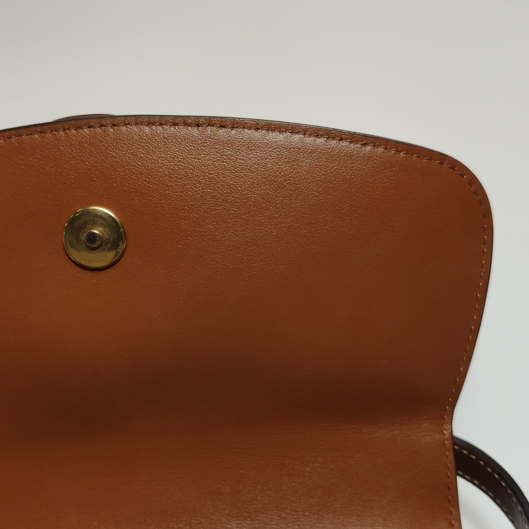 Celine Tabou Clutch with Strap Triomphe Coated Canvas — photo 10 of 15