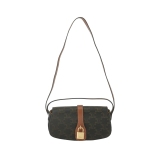 Celine Tabou Clutch with Strap Triomphe Coated Canvas — thumbnail 1