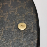 Celine Tabou Clutch with Strap Triomphe Coated Canvas — thumbnail 14