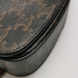 Celine Tabou Clutch with Strap Triomphe Coated Canvas — thumbnail 15