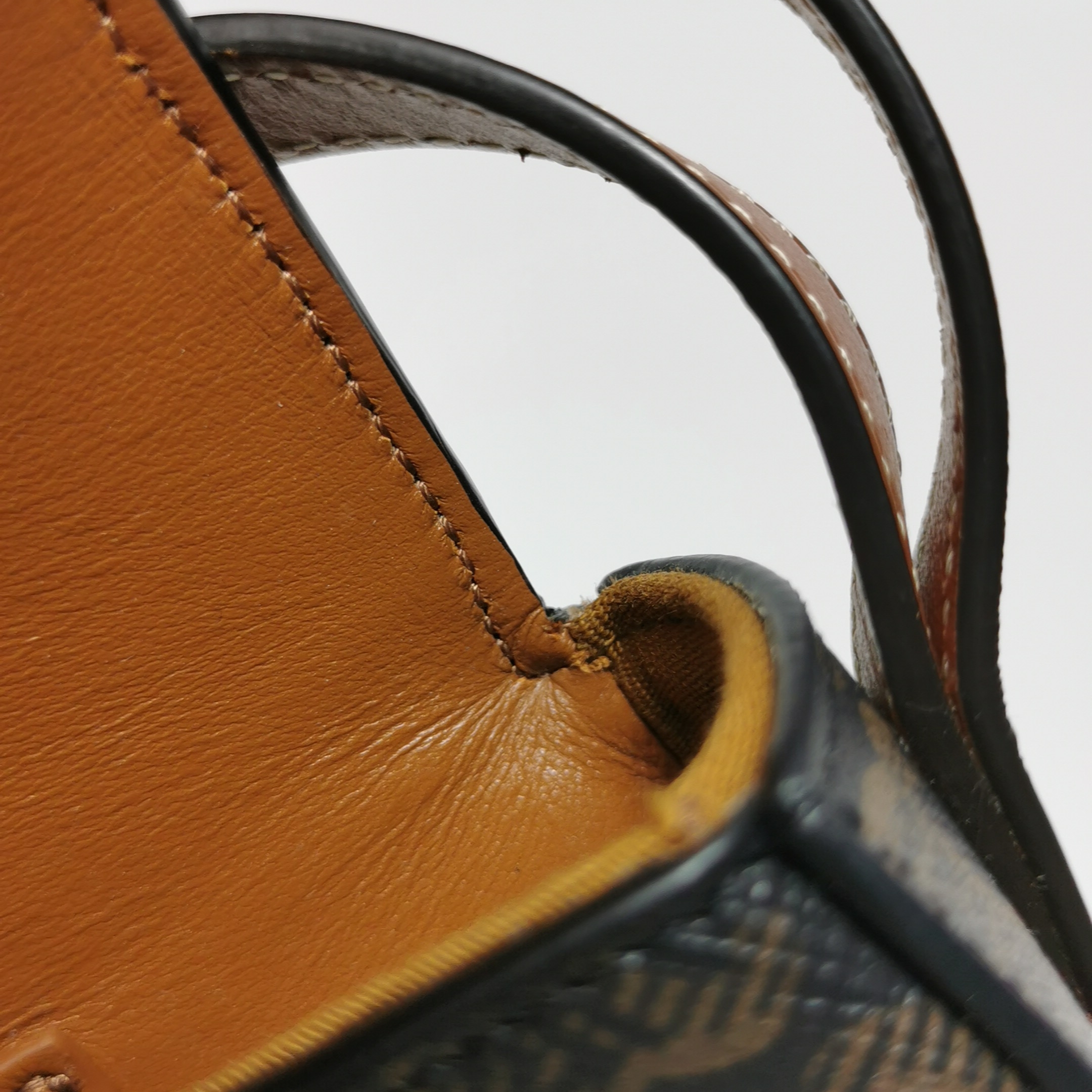 Celine Tabou Clutch with Strap Triomphe Coated Canvas — photo 11 of 17