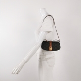 Celine Tabou Clutch with Strap Triomphe Coated Canvas — thumbnail 2