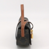 Celine Tabou Clutch with Strap Triomphe Coated Canvas — thumbnail 4