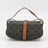 Celine Tabou Clutch with Strap Triomphe Coated Canvas — thumbnail 5