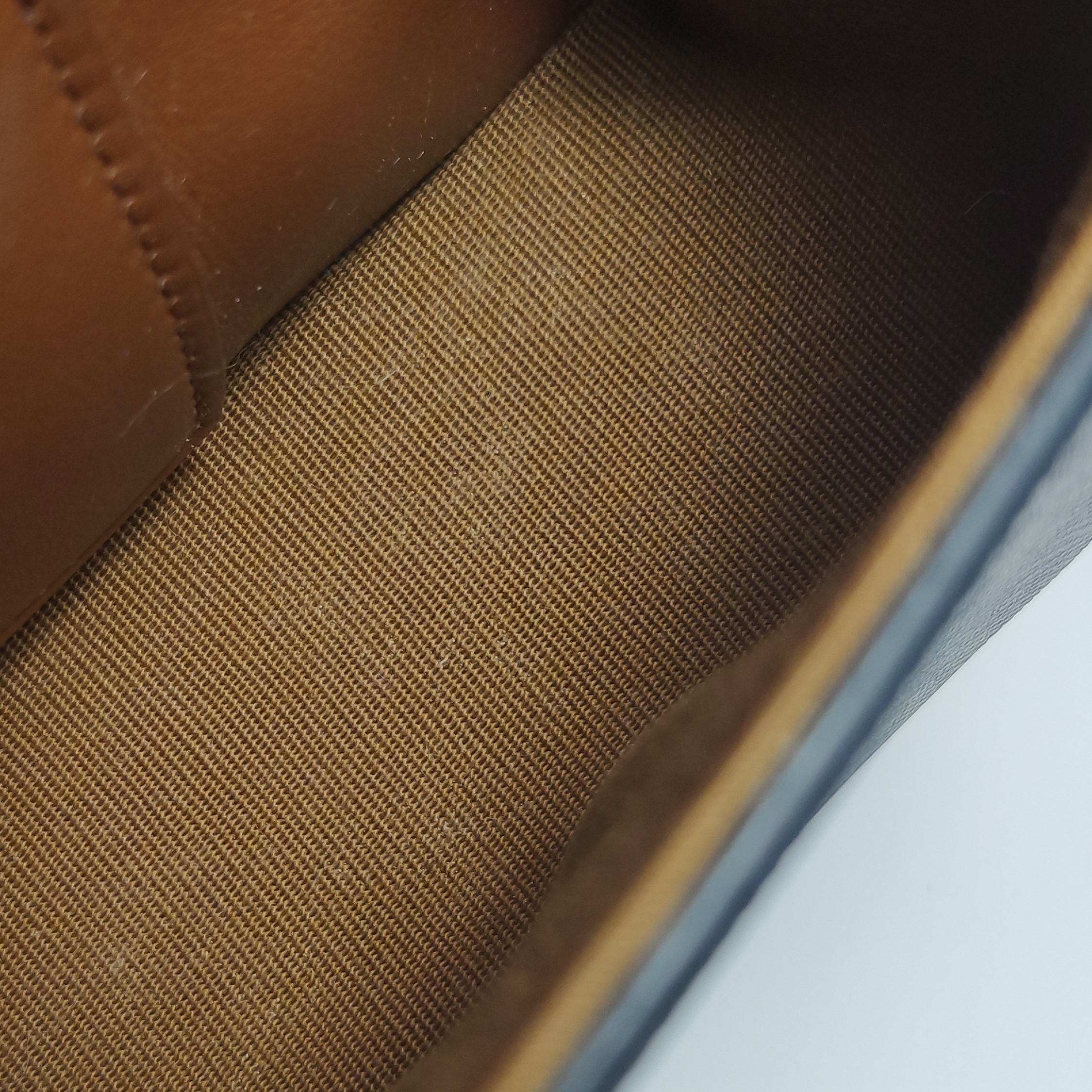 Celine Tabou Clutch with Strap Triomphe Coated Canvas — photo 9 of 13