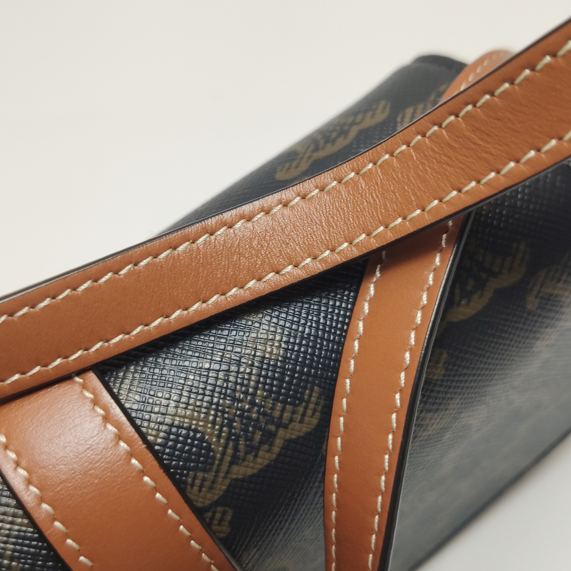 Celine Tabou Clutch with Strap Triomphe Coated Canvas — photo 13 of 13