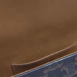 Celine Tabou Clutch with Strap Triomphe Coated Canvas — thumbnail 8