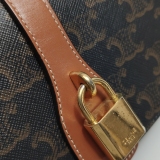 Celine Tabou Clutch with Strap Triomphe Coated Canvas — thumbnail 10