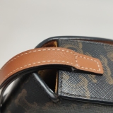 Celine Tabou Clutch with Strap Triomphe Coated Canvas — thumbnail 12
