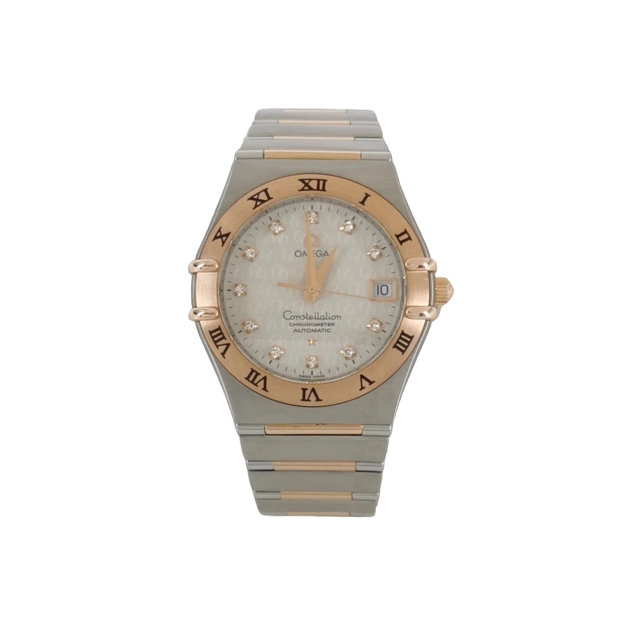 Omega Constellation Automatic Watch Stainless Steel with Diamond Markers 35 — pre-owned, Vierlot