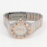 Omega Constellation Automatic Watch Stainless Steel with Diamond Markers 35 — thumbnail 2