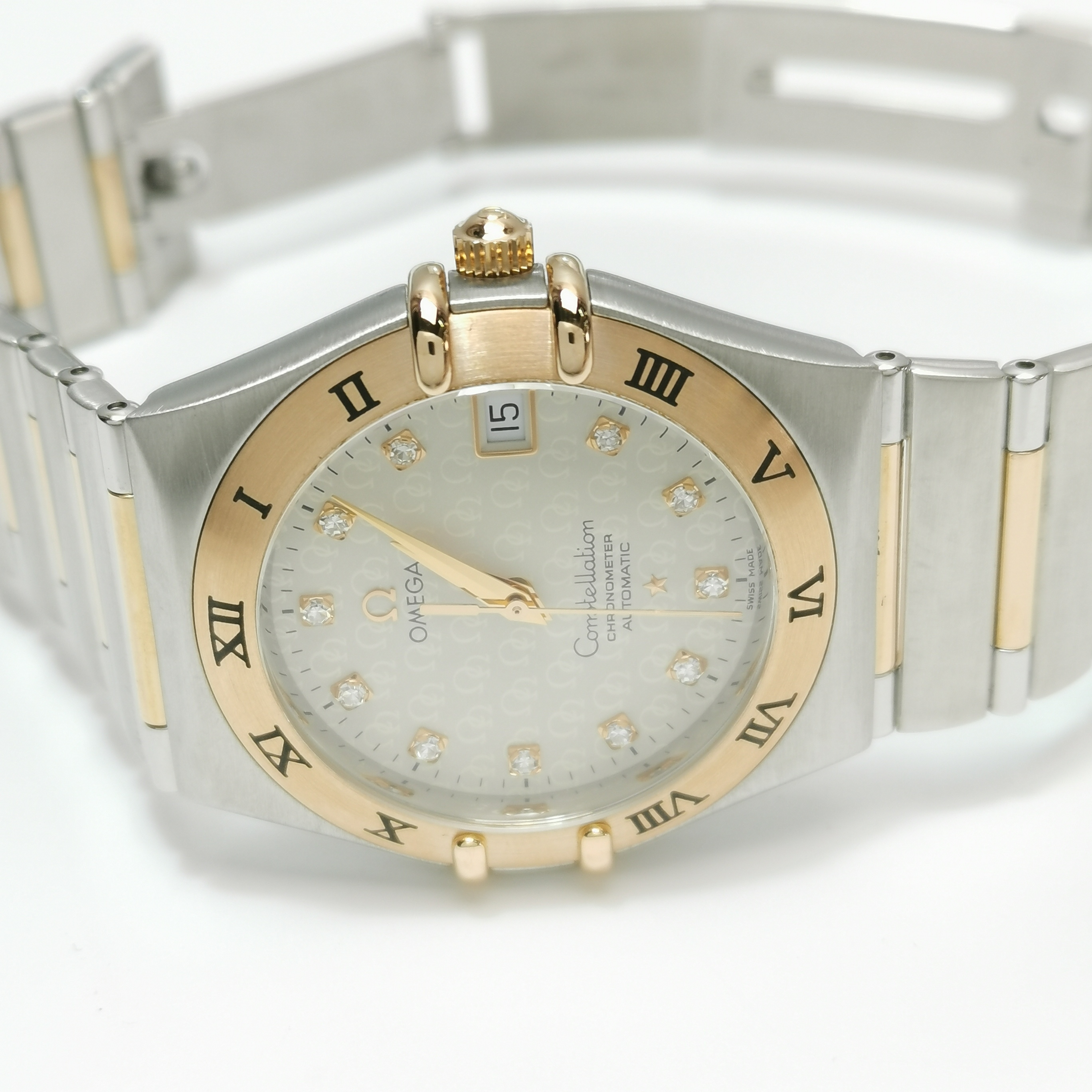 Omega Constellation Automatic Watch Stainless Steel with Diamond Markers 35 — photo 4 of 10