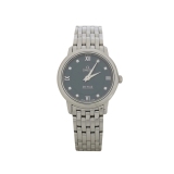 Omega De Ville Prestige Quartz Watch Stainless Steel with Diamond Markers 27 — thumbnail 1
