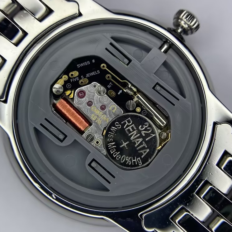 Omega De Ville Prestige Quartz Watch Stainless Steel with Diamond Markers 27 — photo 5 of 7