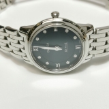 Omega De Ville Prestige Quartz Watch Stainless Steel with Diamond Markers 27 — thumbnail 4
