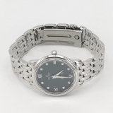 Omega De Ville Prestige Quartz Watch Stainless Steel with Diamond Markers 27 — thumbnail 2