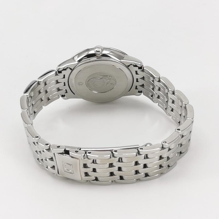 Omega De Ville Prestige Quartz Watch Stainless Steel with Diamond Markers 27 — photo 3 of 10