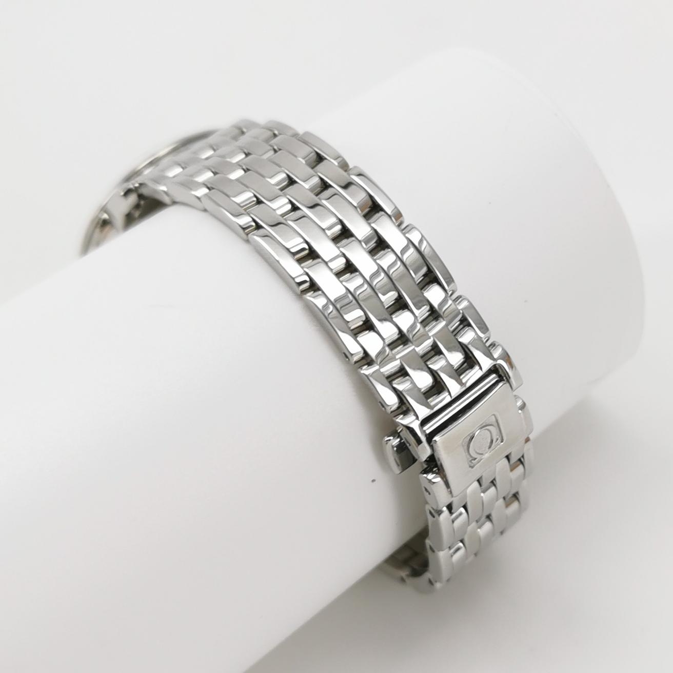 Omega De Ville Prestige Quartz Watch Stainless Steel with Diamond Markers 27 — photo 5 of 10