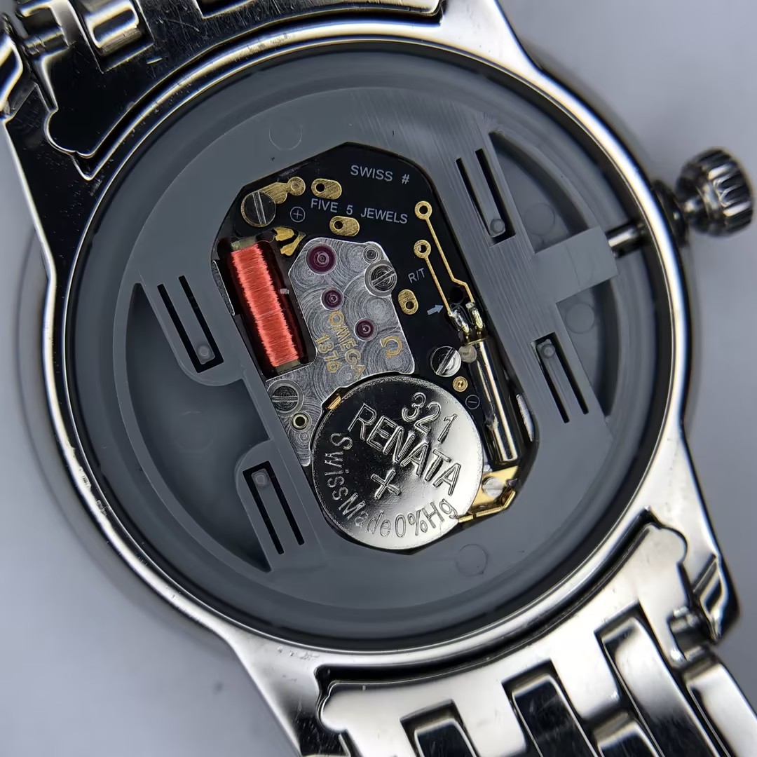 Omega De Ville Prestige Quartz Watch Stainless Steel with Diamond Markers 27 — photo 4 of 10