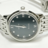 Omega De Ville Prestige Quartz Watch Stainless Steel with Diamond Markers 27 — thumbnail 6