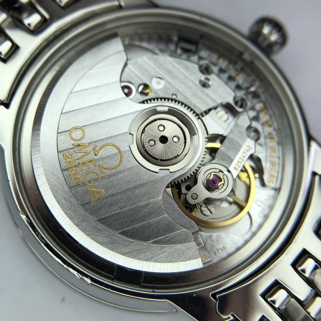 Omega De Ville Prestige Automatic Watch Stainless Steel with Diamond Markers 32 — photo 5 of 8