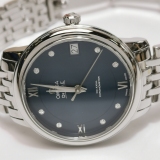 Omega De Ville Prestige Automatic Watch Stainless Steel with Diamond Markers 32 — thumbnail 4